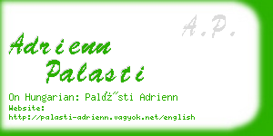 adrienn palasti business card
